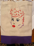 SKETCH TOTE BAG PURPLE