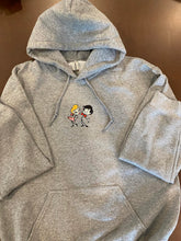 Load image into Gallery viewer, CLASSIC I LOVE LUCY STICKS FIGURES HOODIE, EMBROIDERED