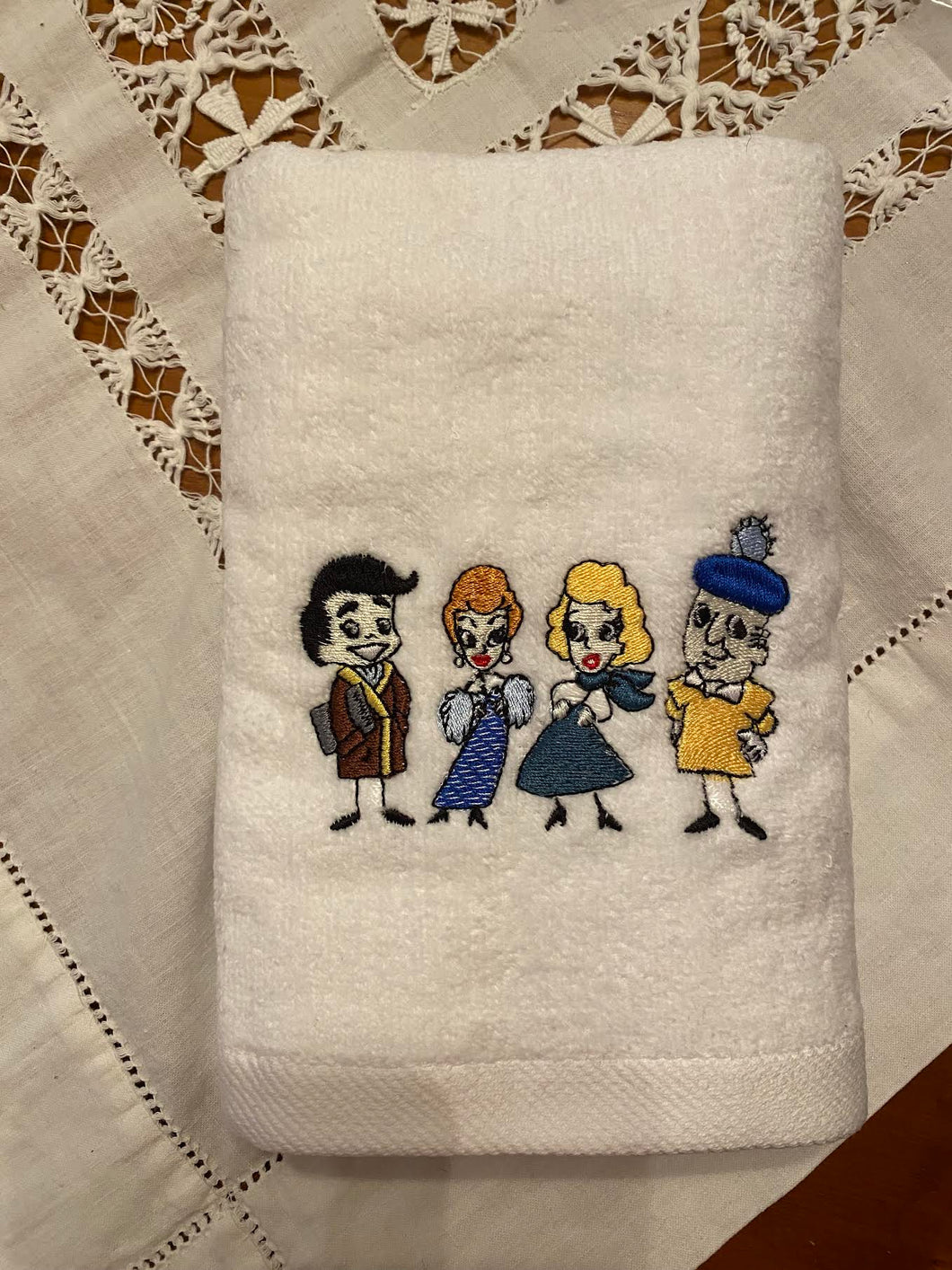 Foursome Towel-dressed up