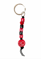 I LOVE LUCY DICE KEY CHAIN