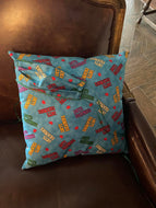 Blue Escapes Pillow and Face Mask