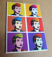 Lucy Art Image Magnet