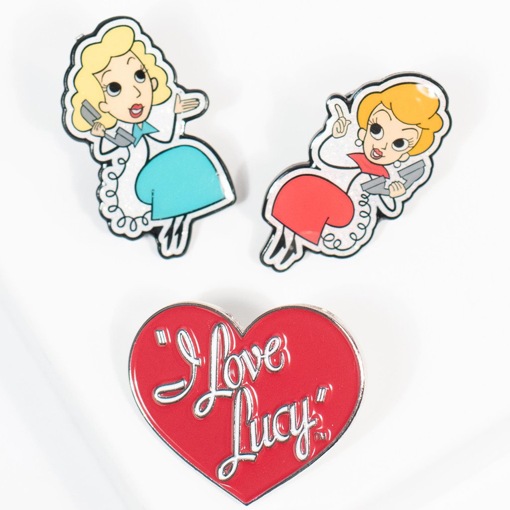 Lucy & Ethel BFF Pin 3-Pack