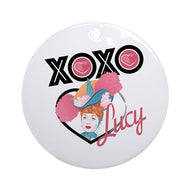 LUCY Ornament, XOXO
