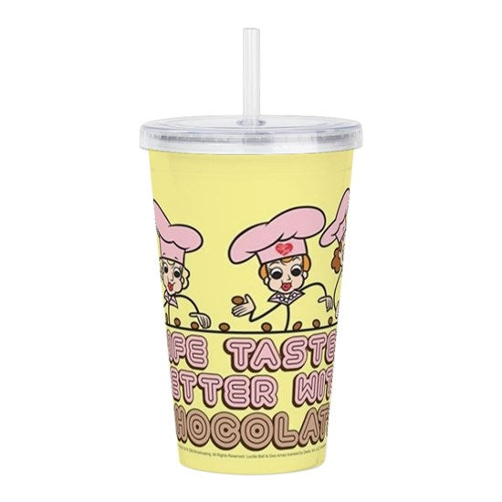 CANDY FACTORY Tumbler STRAW-YELLOW