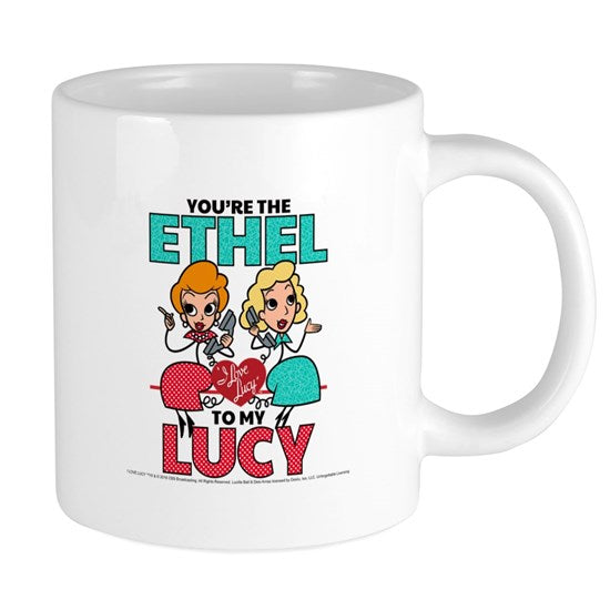 Coffee Mug Lucy and Ethel