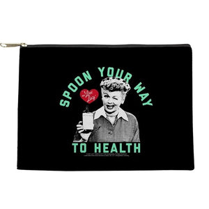 Lucy, Spoon Your Way to Health Make Up bag/pouch