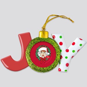 Santa Joy Ornament