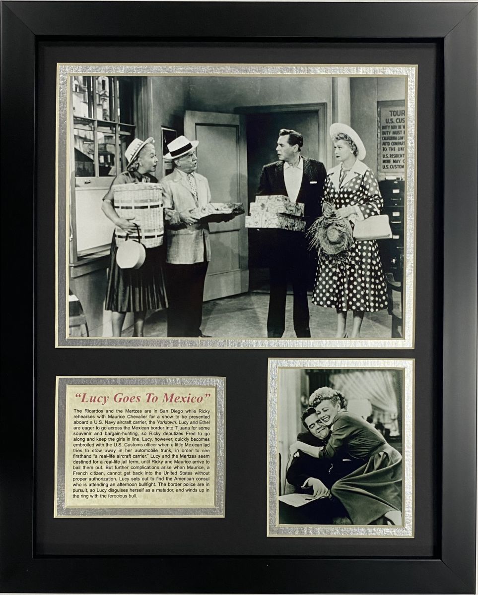 I Love Lucy In Mexico Framed Art