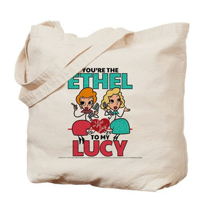 Ethel to Lucy Tote Bag