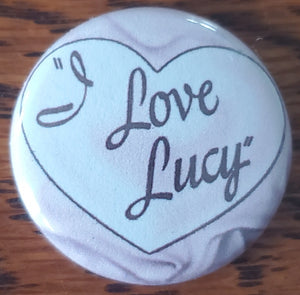 I Love Lucy Mini Buttons