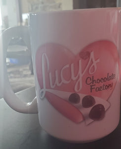 Chocolate Never Gets Past Us Mug