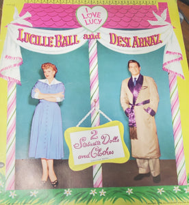 I Love Lucy Lucille Ball and Desi Arnaz Paper Dolls