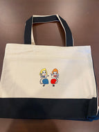 Telephone Tote Bag - Embroidered