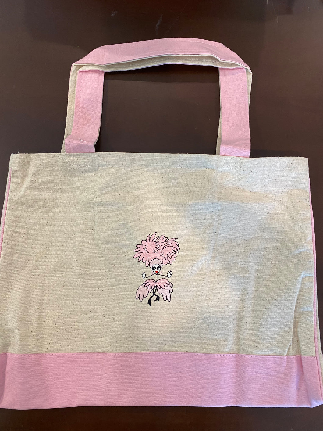 Show Girl Tote Bag - Embroidered