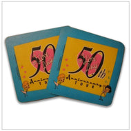50th Anniversary Coasters