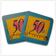 50th Anniversary Coasters