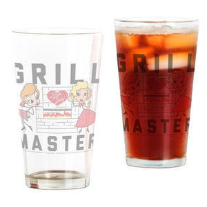 Grill Master Drinking Glass 16 ounce