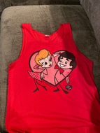 TANK TOP WITH LUCY AND DESI CHARACTERS