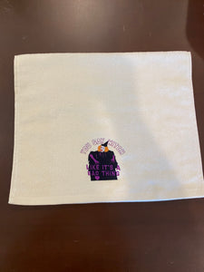 YOU SAY WITCH HAND TOWEL