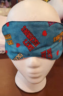 Blue Lucy's Escapades Sleep Mask