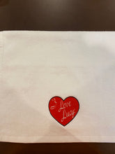 Load image into Gallery viewer, I Love Lucy Embroidered Hand Towel