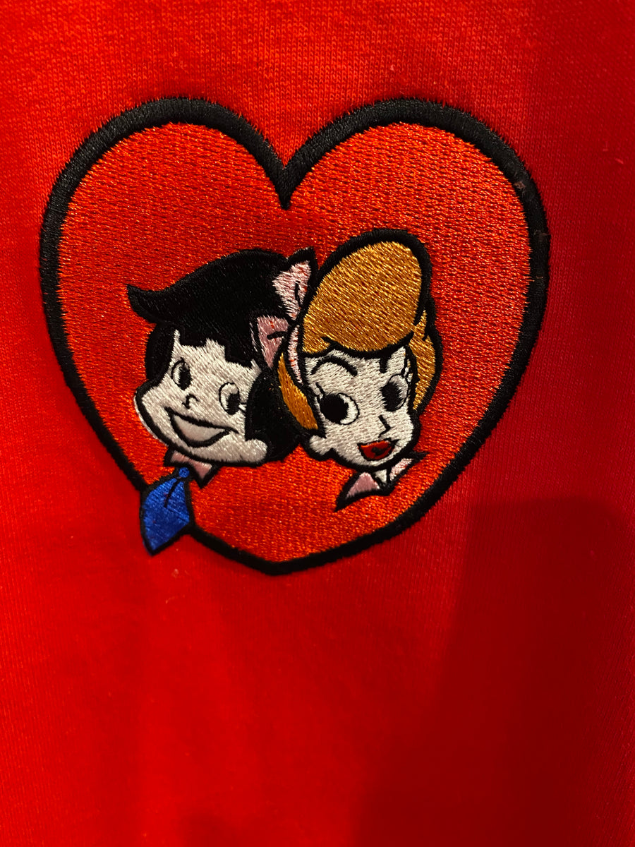 Lucy and Ricky Heart T-Shirt Embroidered – 59LucyLane.com