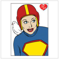 Cartoon Super Hero Magnet