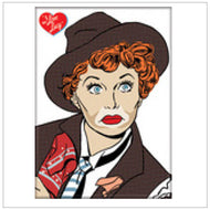 Cartoon Tramp Lucy Magnet