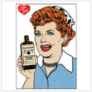 Cartoon Vita Lucy Magnet