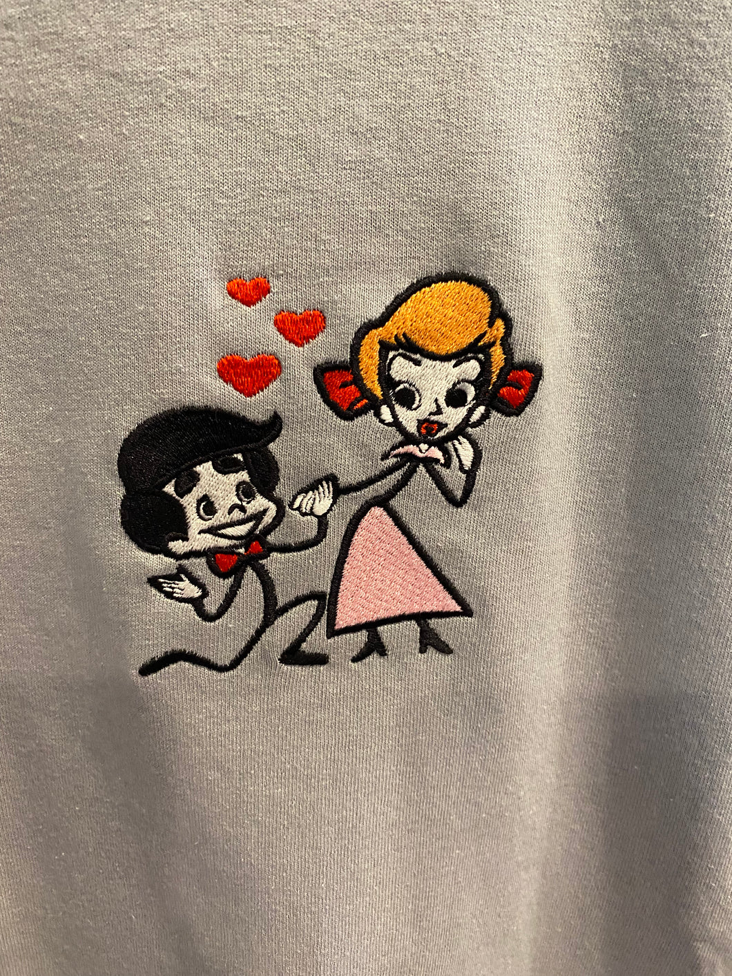 Lucy and Ricky Embroidered T-Shirt