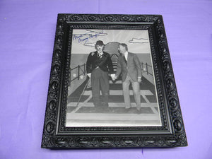 LUCY WITH MAURY THOMPSON SIGNED FRAMED PIC