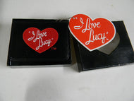 WALLET WITH LOGO ON IT