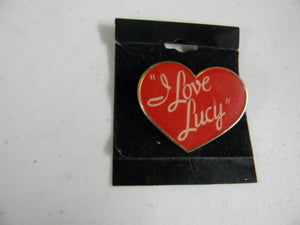 I LOVE LUCY LOGO PIN