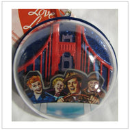Domed California Ornament