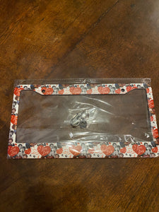 License Plate Frame Explaining