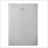 From Desk of....Lucy Note Sheet