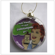 Hello Friends Ornament