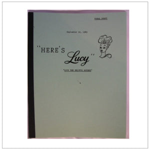 Here's Lucy Script 9/10/69