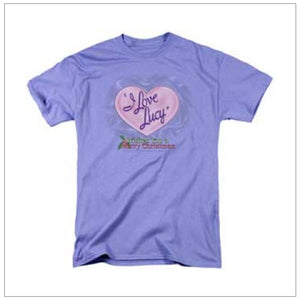 I Love Lucy Logo Christmas T-Shirt