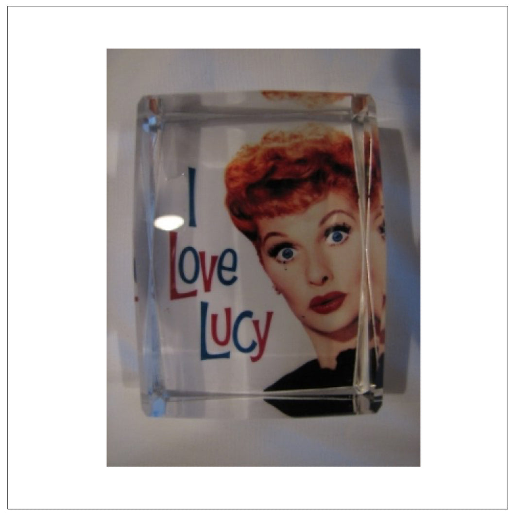 I Love Lucy Paperweight