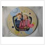 Lucy & Ethel Wall Clock