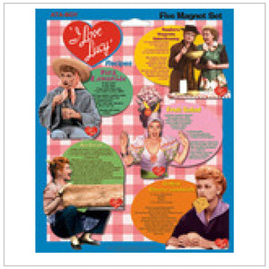 Lucy Recipes Magnet 5 Pack