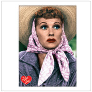 Lucy With Scarf Magnet