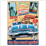 On The Road Again Magnet