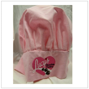 Pink Chocolate Factory Chef Hat