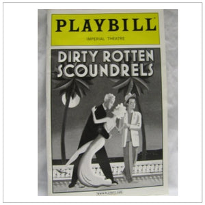 Playbill Lucie Arnaz Dirty Rotten Scoundrels