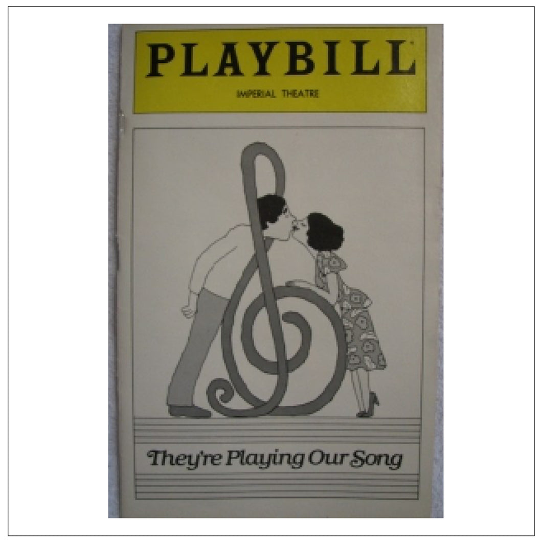 Playbill Lucie Arnaz They're Playing our Song