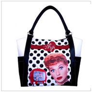 Polka Dot Shopping Tote