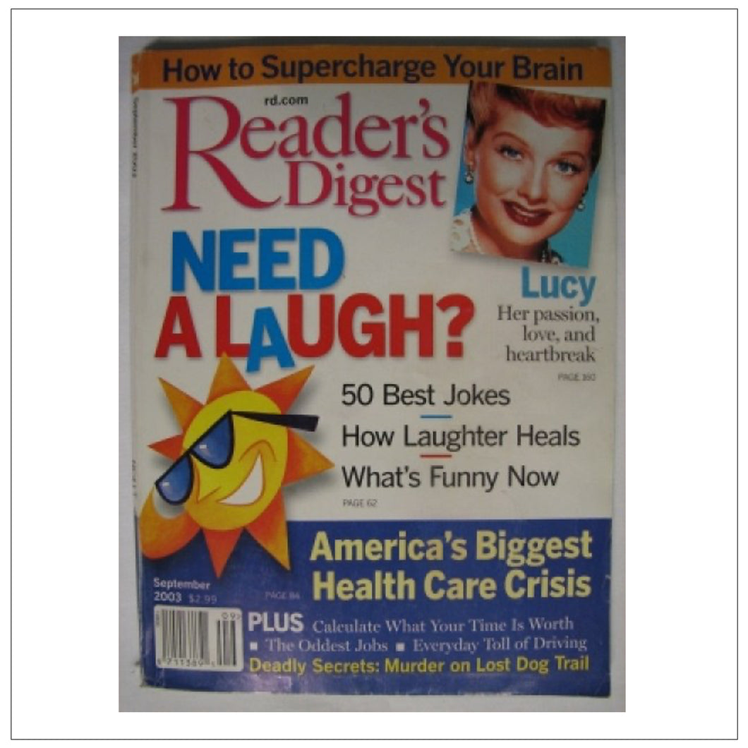 Reader's Digest Sept 2003